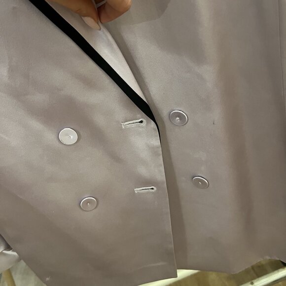 Piped Double Breasted Blazer- Fleur du Mal - Picture 3 of 4